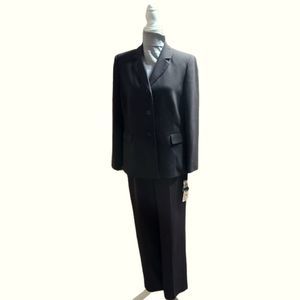 Kasper Brown 2 Pc Suit Size 10 PETITE